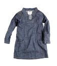 ShopperTree Elegant Blue Denim Dress For Kids