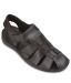 Urban Woods Comfy Black Sandals