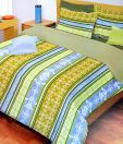 Bombay Dyeing-La Rosa 100% Cotton Bed Sheet with 2 Pillow Covers