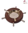 Home Sparkle Ship Wheel Ashtray