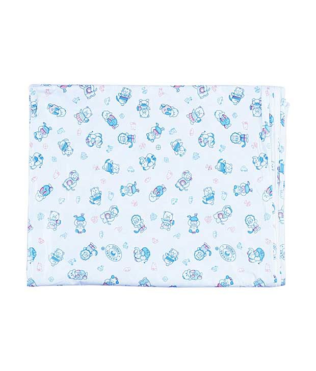 Advance Baby White & Blue Print Spongy Plastic Sheet available at snapdeal for Rs.95