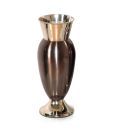 Plumeria Brown Brass Vase