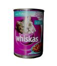 WHISKAS Tuna in Jelly Canned Cat Food - 400gms (Pack Of 2)