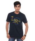 Raves Dark Blue Printed T-Shirt