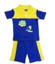 Baby Pierregi Yellow & Blue Boys Suit For Kids