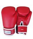 Kaizen 8 Oz Silver Boxing Gloves All PU Sponge Paded Dunlop