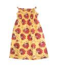 Vintage Angels Floral Yellow Dress For Kids