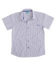 Vintage Warriors Purple Checkered Shirt For Kids
