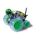 Toy House 7 Channel R/C Cyclone Wheel Stunt 360 Degree Rolling Car (Green)