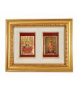 JMD Lakshmi & Ganesha Gold Patra Wall Frame