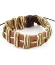 Alpha Man Rockstar Elite Green & White Thread Bracelet