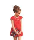 Herberto Elegant Red Dress For Kids