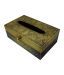 Welpro Metal Tissue Box With Etched Design