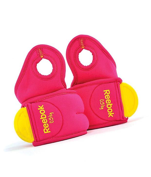 Reebok Wrist Weights - 0.5kg Magenta available at snapdeal for Rs.1466