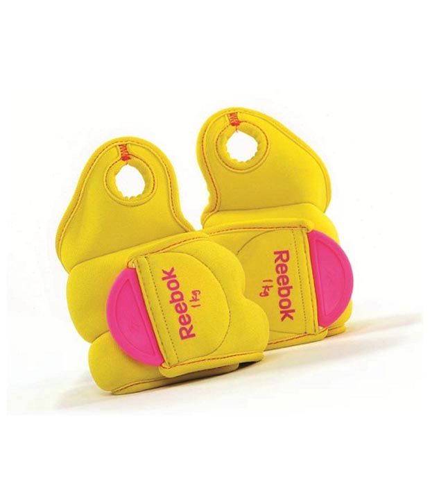 Reebok Wrist Weights - 1.0kg Yellow available at snapdeal for Rs.1775