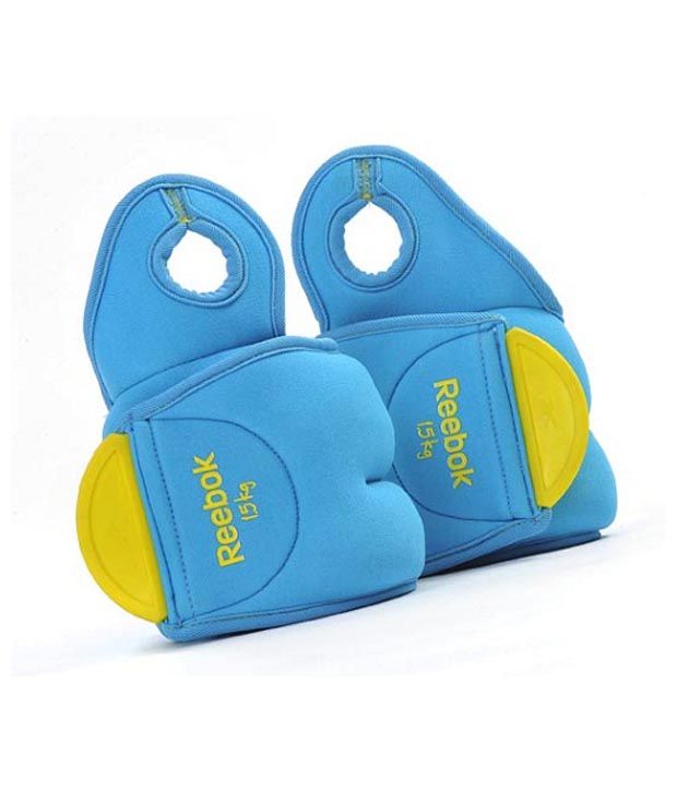 Reebok Wrist Weights - 1.5kg Cyan available at snapdeal for Rs.2475