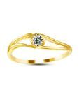 Sanskruti Diamond & Yellow Gold Ring