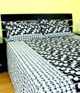 Bombay Dyeing Geometric Double Bed Sheet & 2 Pillow Covers