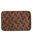 Enfin Homes Brown & Blue Circles Door Mat
