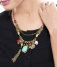 Pari Acrylic Charm Necklace