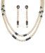 Nisa Pearls Fresh Water Pearl Two String Necklace Set