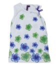 Quarter Spoon White & Green Floral Top For Kids