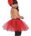 Kidzblush Red Net Skirt with black leggings