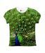 S-Factor Green Dancing Peacock T-Shirt
