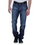 Web Denim Blue Faded Jeans