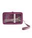 Coal Purple Transparent Mobile Pouch