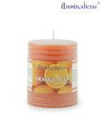 Illuminations Orange Pulp Pillar Candle