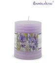 Illuminations Lavender Pillar Candle