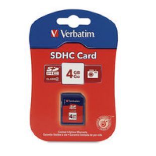 SDHC 4Gb Class 4 Memory Card (With Case  Bulk)