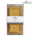 Fragrance World India Wooden Bowl Vanilla Candles