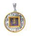 Dijyo Gold Ganesh Stotra Round Yantra Pendant