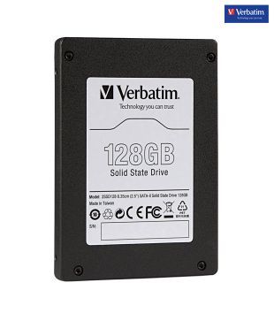 Verbatim SATA II Internal SSD with Adapter -128GB