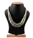Art Mannia Rhodium Plated Metal Beads Necklace