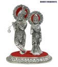 Bharat Handicrafts Aluminium Radha Krishna Showpiece