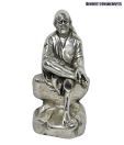 Bharat Handicrafts Aluminium Sai Baba Showpiece