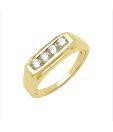 Johareez White Cubic Zircon Men