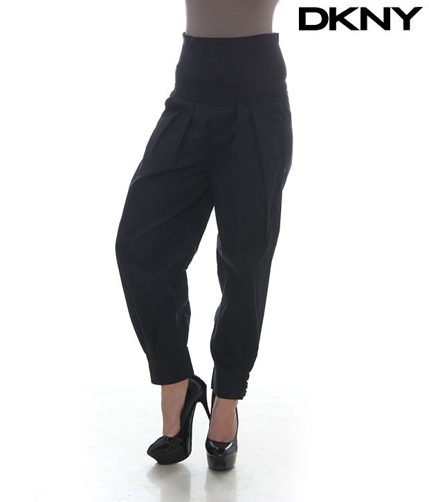 black balloon pants