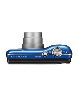 Nikon Coolpix L26 16.1 MP Point & Shoot Digital Camera (Blue)