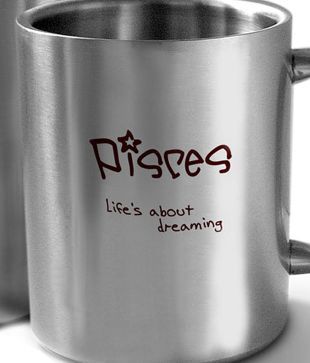 HotMuggs Pisces Sun Sign Stainless Steel Mug