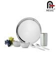 Mosaic Stainless Steel Dinner Set 36 Pcs