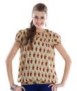 Rajrang Brown Printed Top