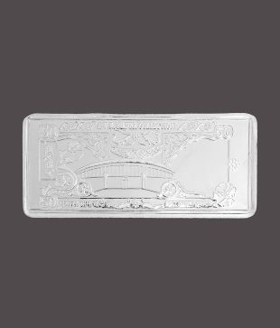Revlis 50 Gram Rectangle Silver Coin - NOTE50