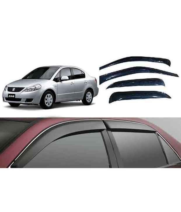 Auto Pom Maruti Suzuki Sx4 Door Visor On Lowest Price Set Of 4