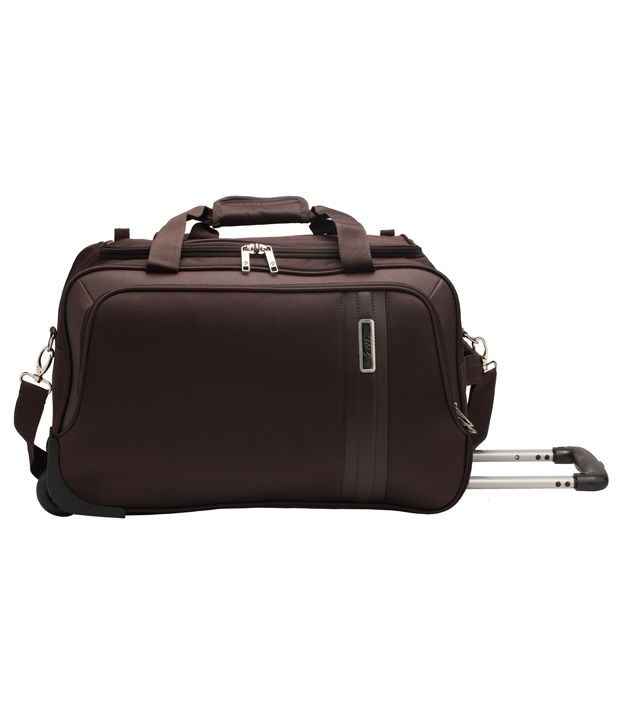 VIP Brown Tuscany Duffle Trolley 62 available at snapdeal for Rs.3700