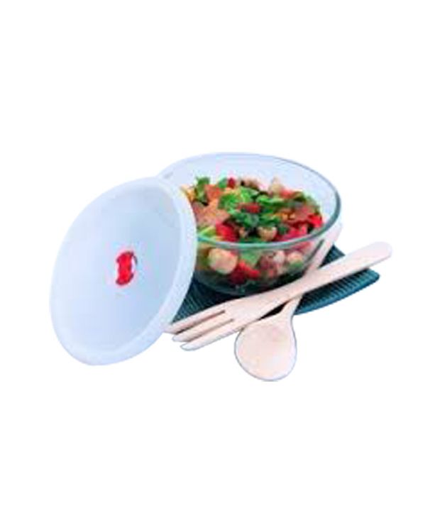 Borosil Mixing Bowl With Plastic Lid - 1.3 Litre available at snapdeal for Rs.365