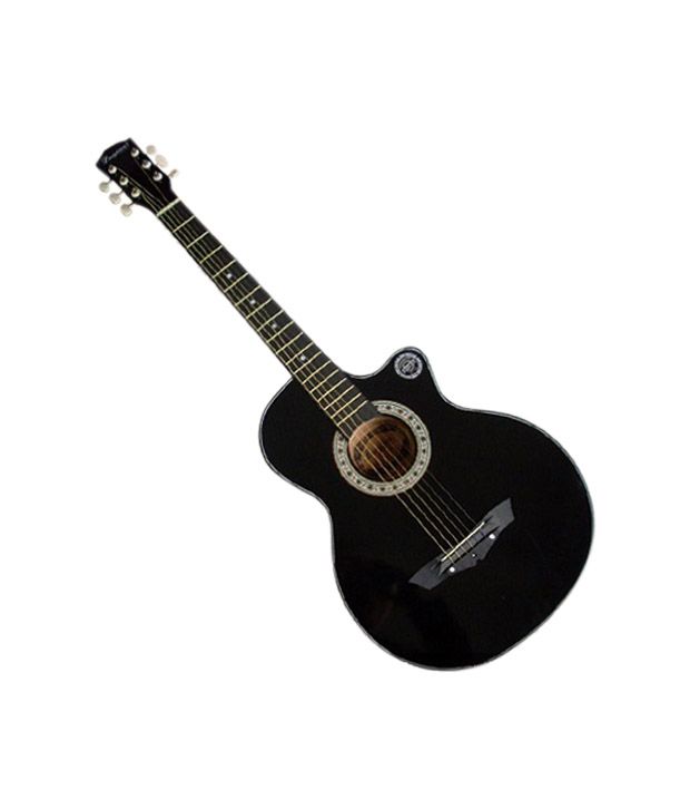 23 OFF on Lanjian Acoustic Guitar Black on Snapdeal PaisaWapas